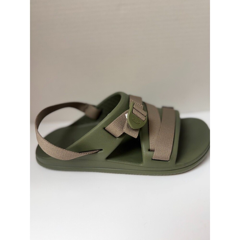 Chaco Chillos Sport Sandals Moss Green Men's 8 Adjustable Straps - Picture 3 of 13
